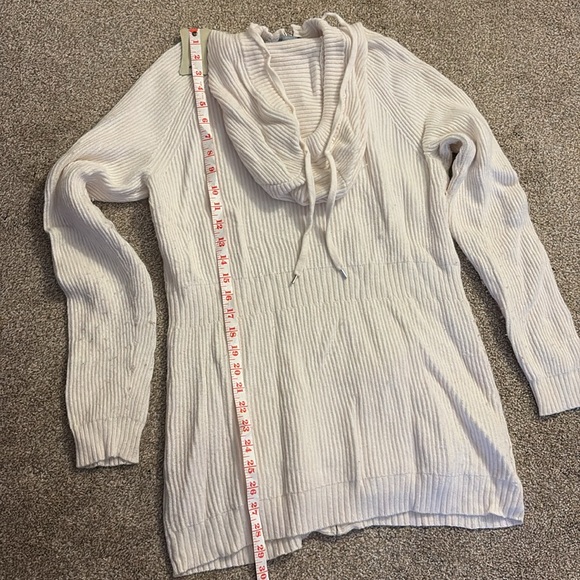Women’s Long Hoodie Cardigan, Size Medium - Picture 9 of 12